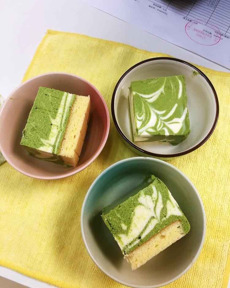 抹茶大理石慕斯