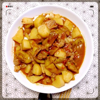 番茄土豆炖茄子