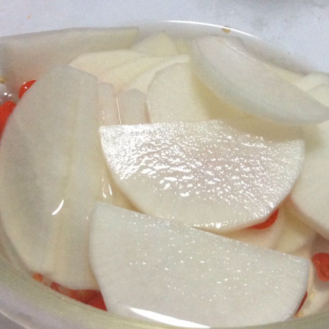 酸甜脆爽腌萝卜