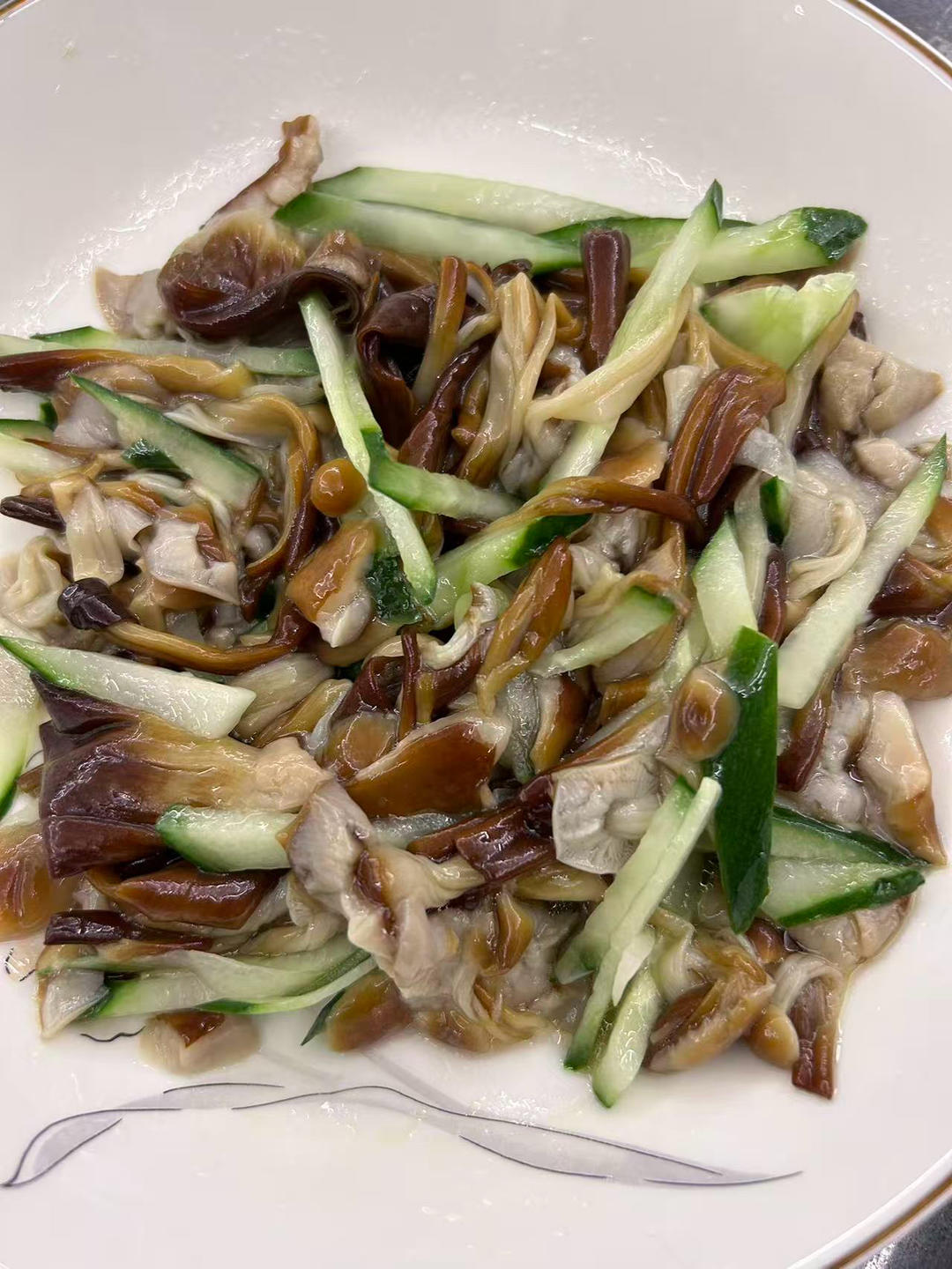 凉拌金针菇