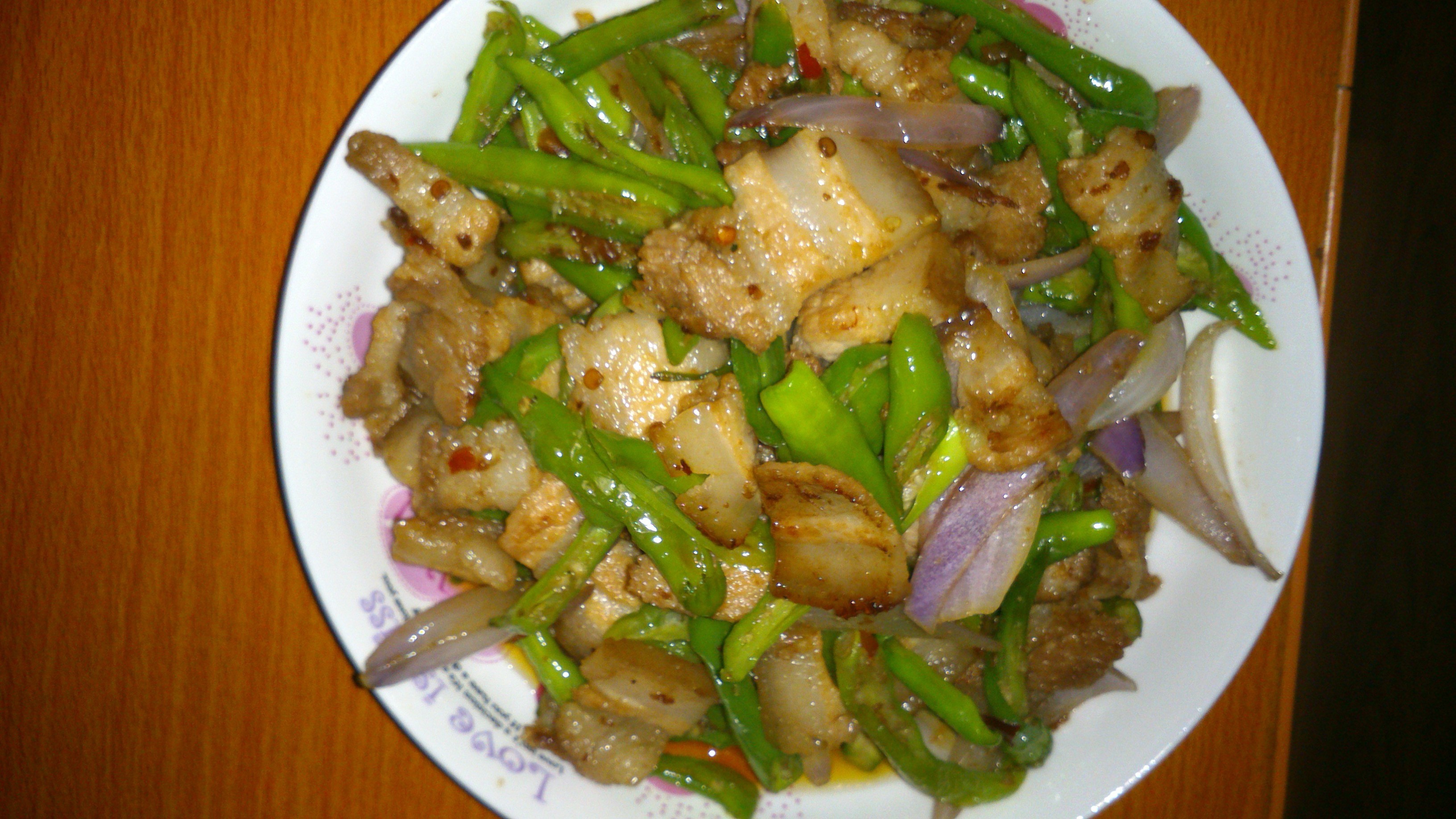 青椒回锅肉