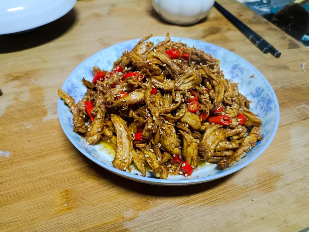 干煸鸡胸肉