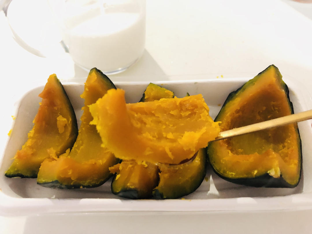 营养早餐蒸贝贝小南瓜