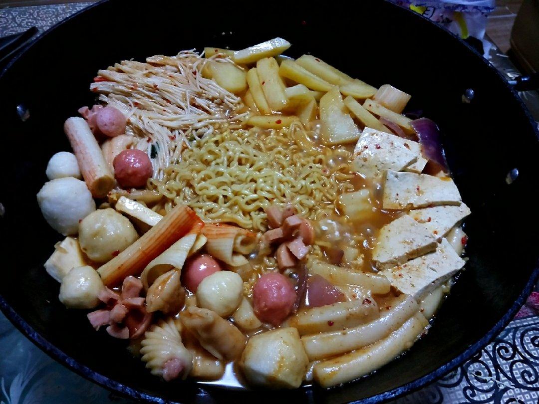韩国部队锅拉面锅（超好吃）