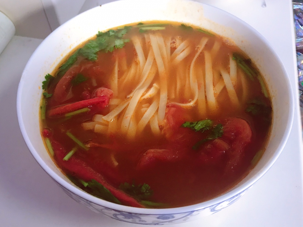🍅番茄汤面🍜                      超级简单，营养又好吃的做法 步骤6