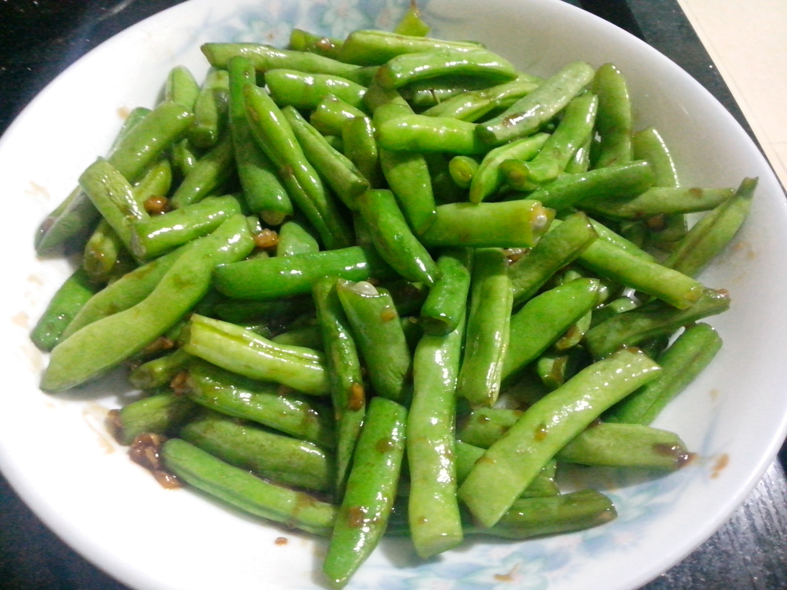 蒜蓉素豆角