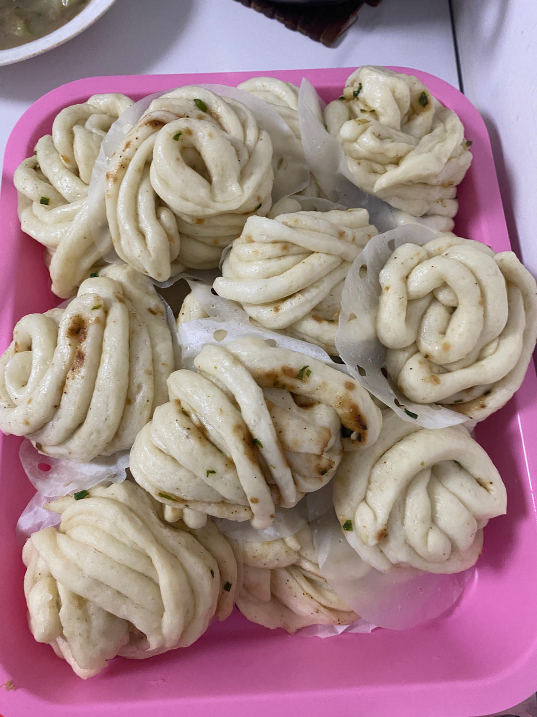 椒盐盘丝卷，比馒头好吃，比花卷简单