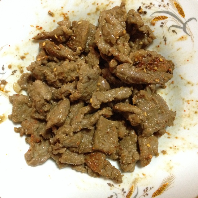 孜然牛肉