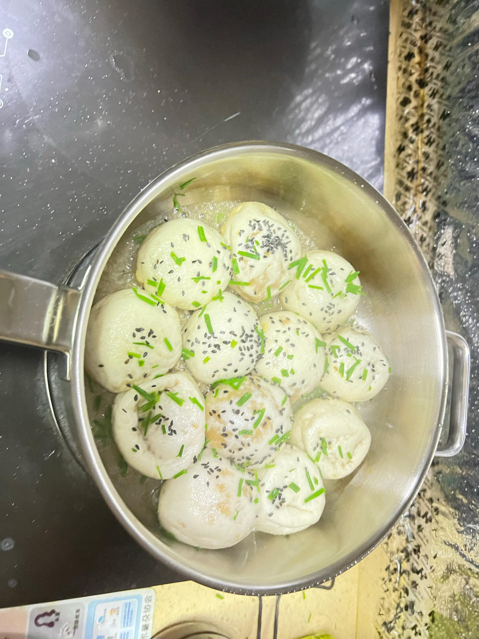 小时候的生煎包