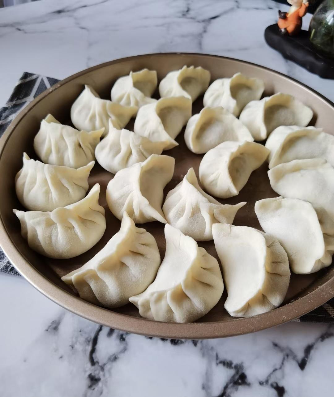 💯白萝卜丝肉馅饺子