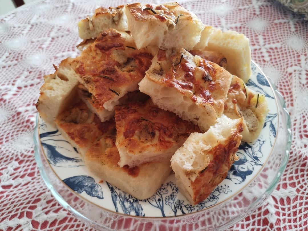 意大利橄榄油面包Focaccia佛卡夏，零基础也可以完美驾驭！