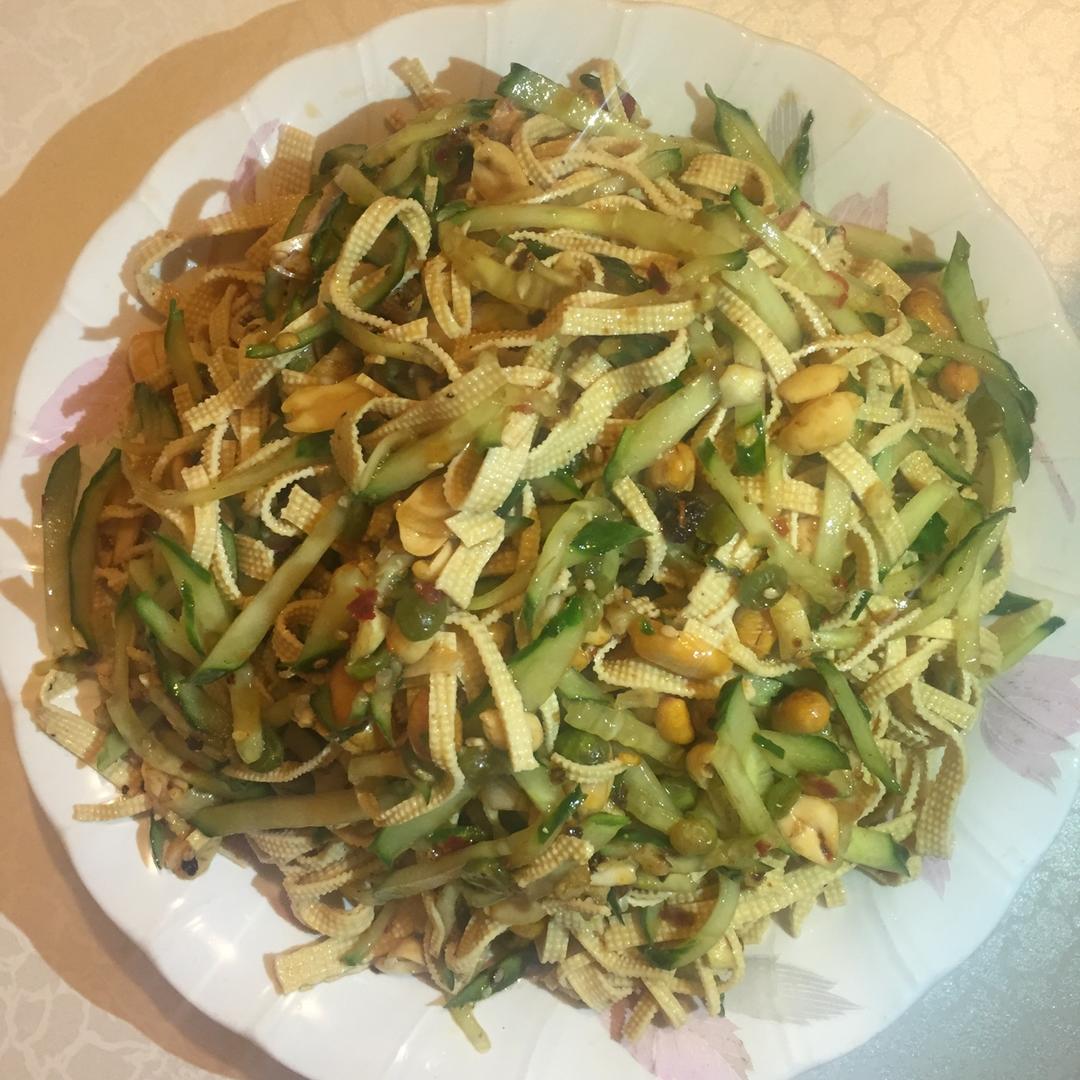 凉拌豆腐丝