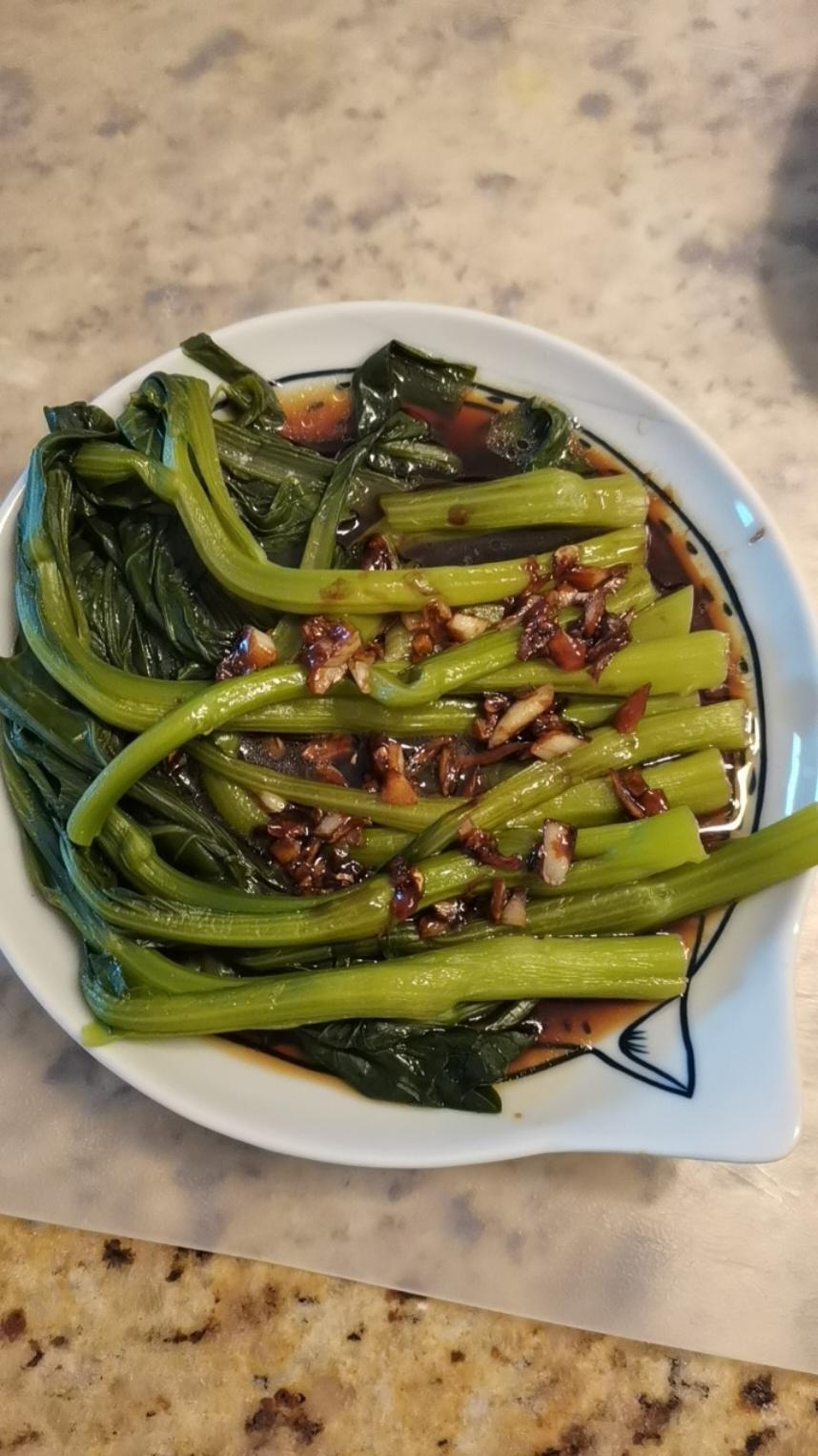 白灼菜心