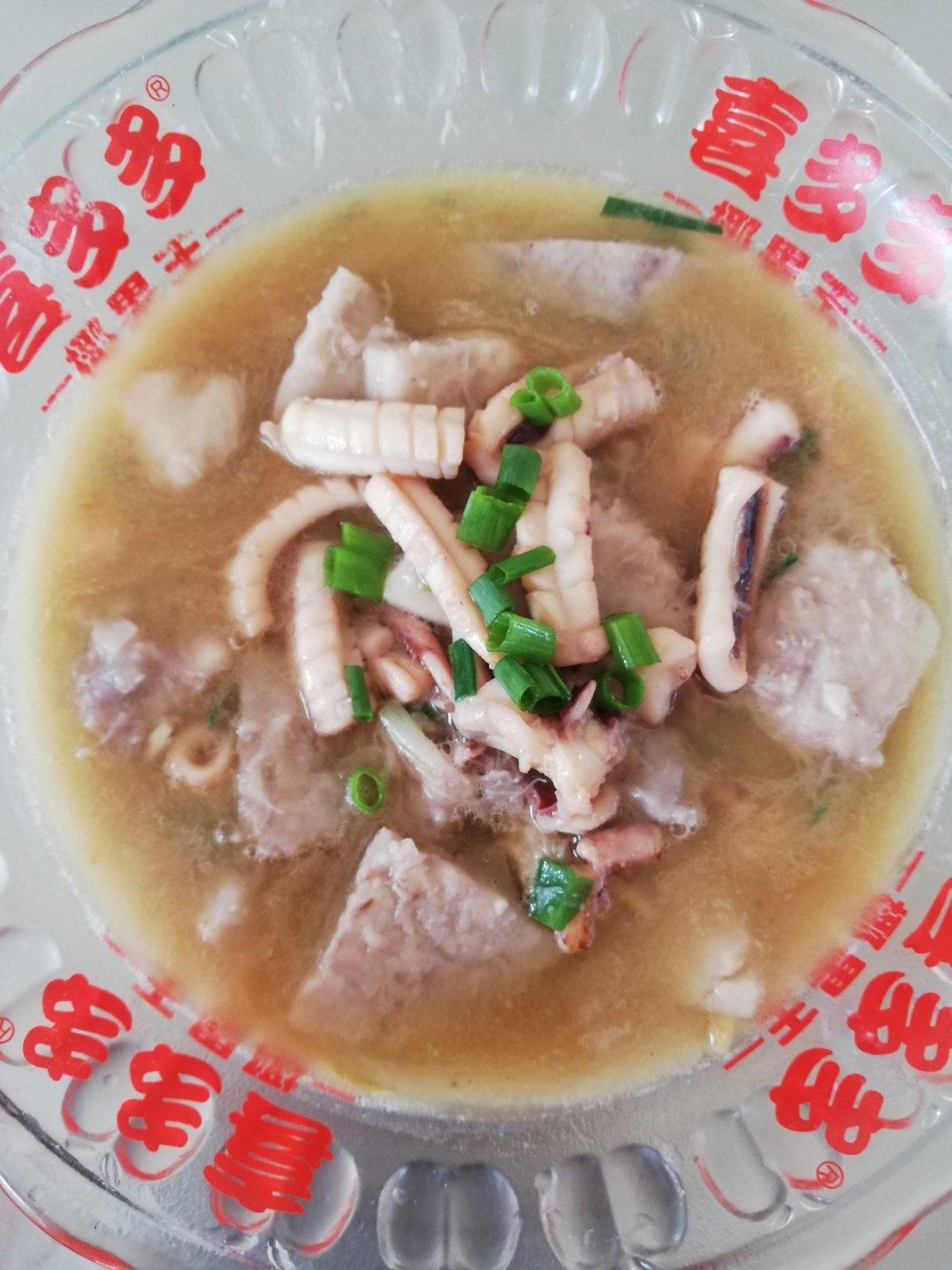 芋子煮鱿鱼
