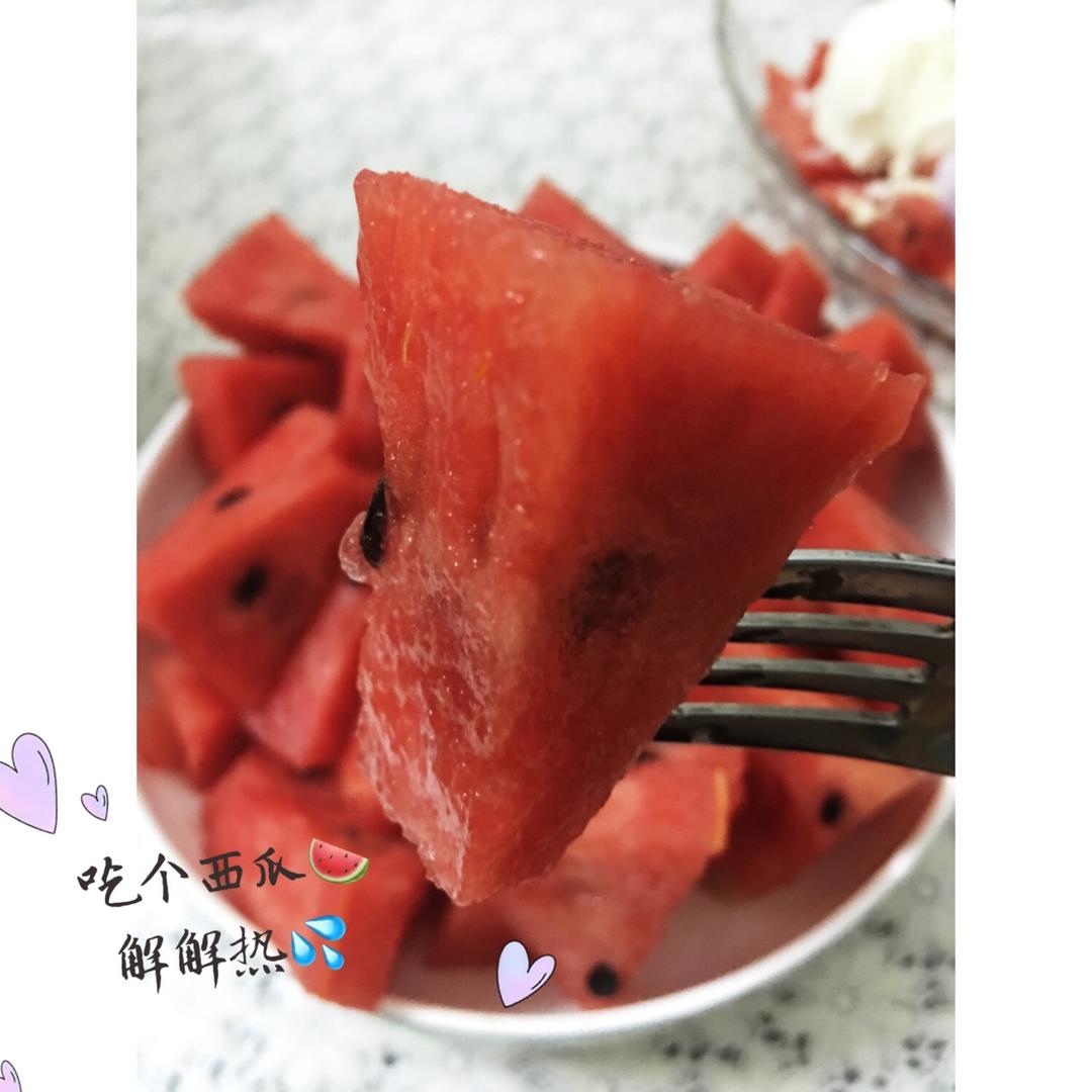 夏日清凉-西瓜冰饮
