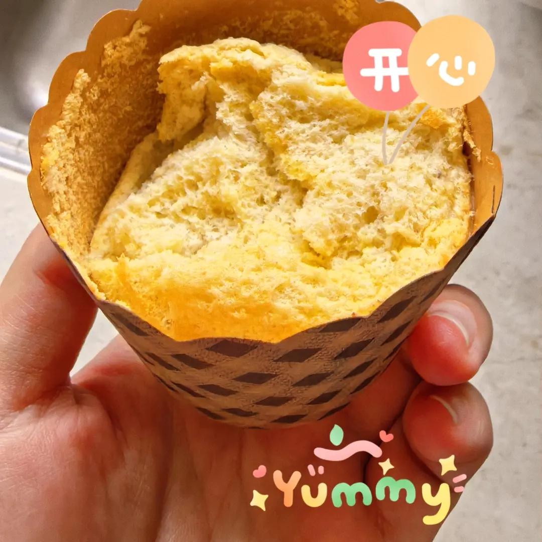 无糖无油的香蕉蛋糕｜宝宝辅食