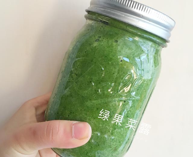 绿果蔬露-green-香蕉苹果蔬菜汁的做法