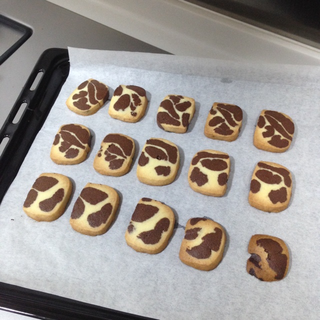 哥手把手教你做大理石曲奇