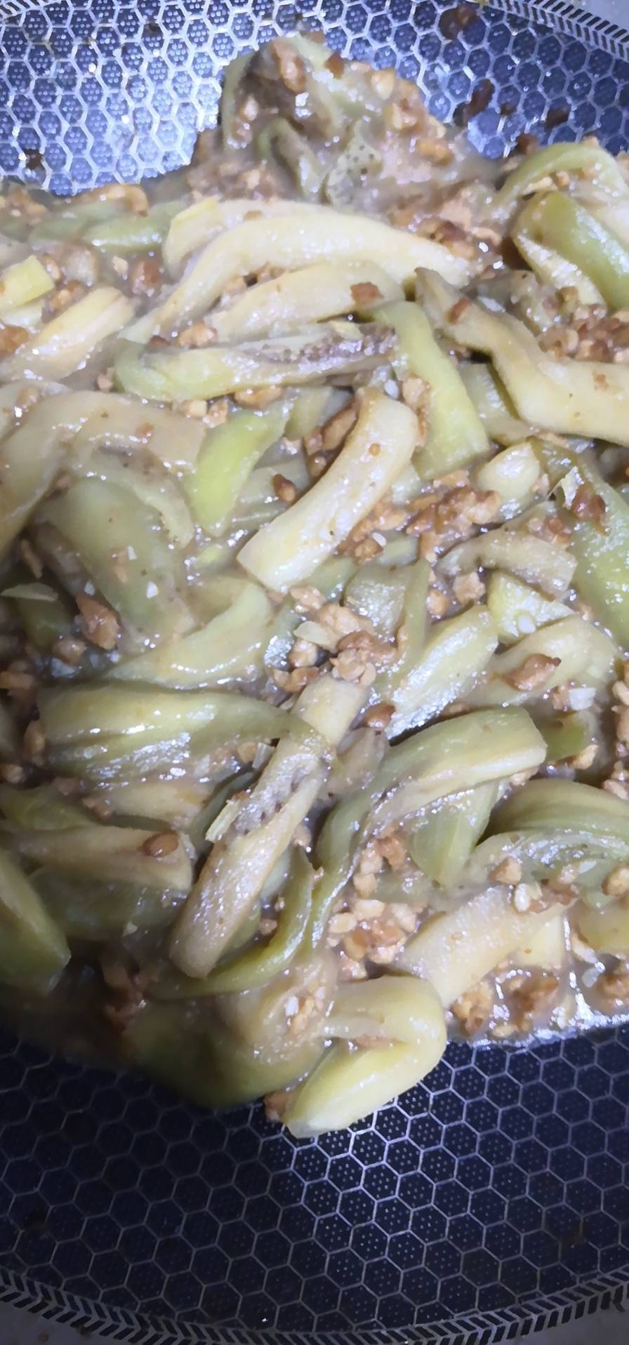 红烧肉沫茄子