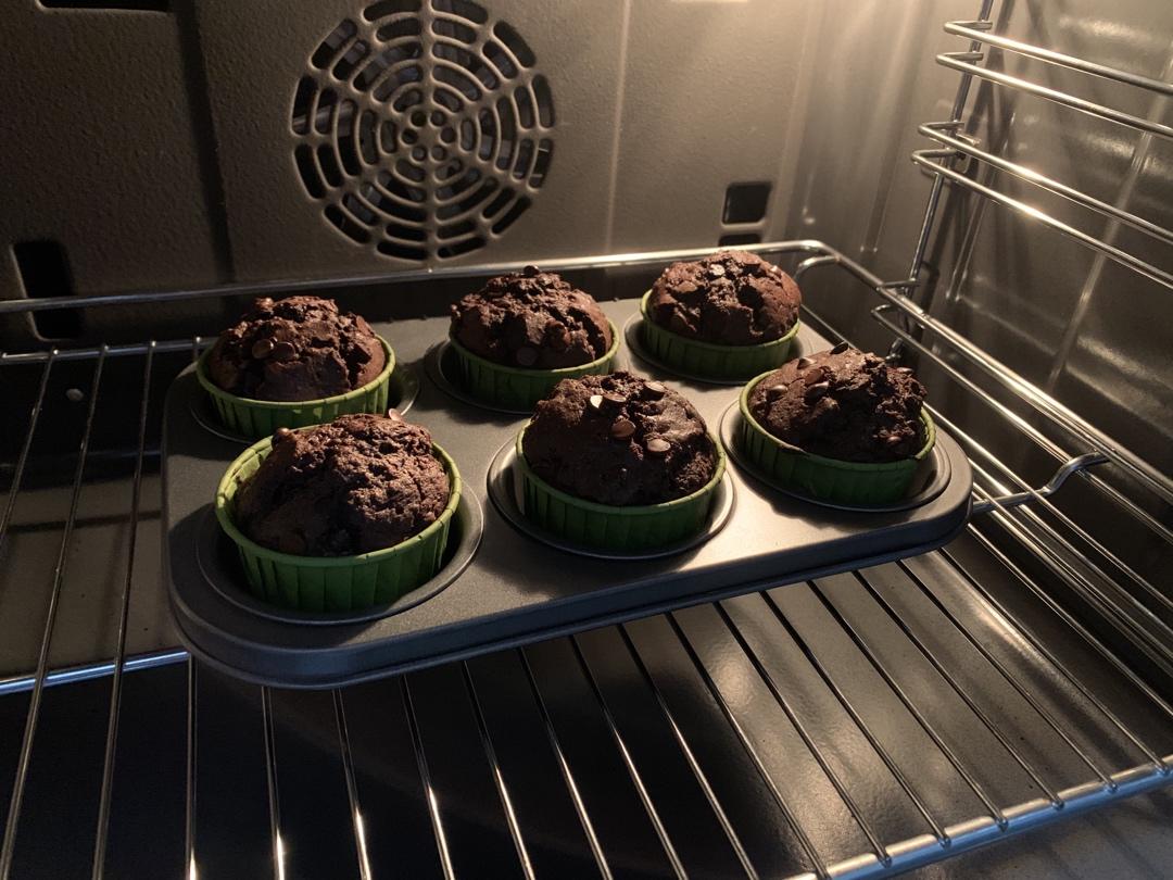 浓情巧克力摩卡马芬<Chocolate Espresso Muffins>