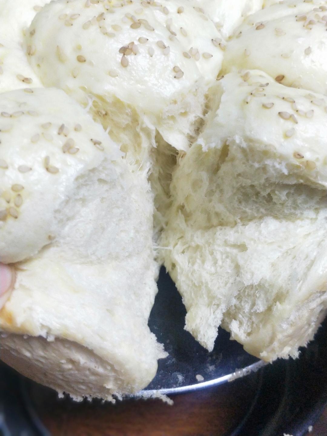 纯奶手撕吐司的做法 步骤1