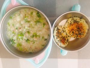 （宝宝辅食）香菇青菜瘦肉粥的做法 步骤9
