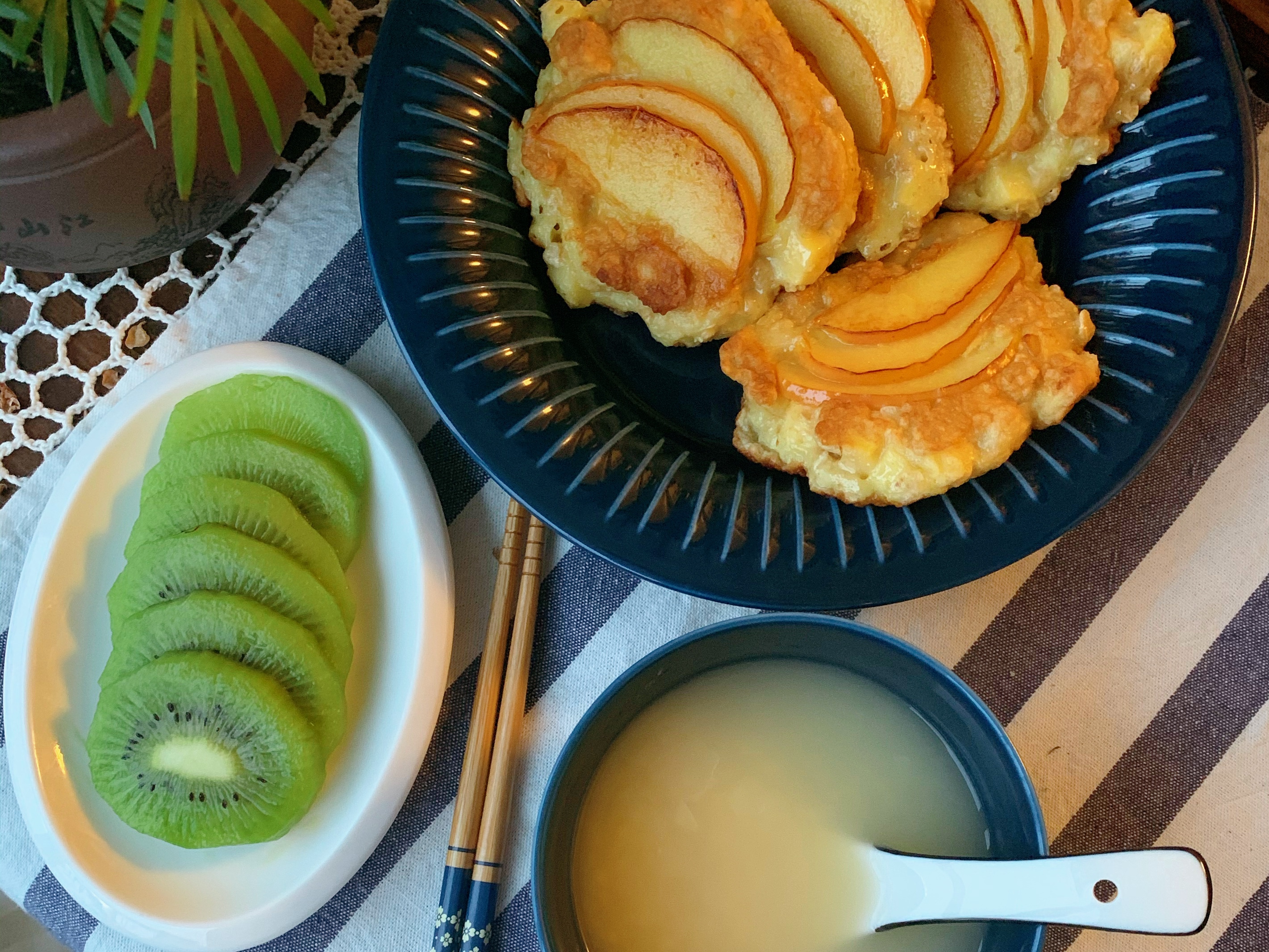 早餐营养💯分的燕麦苹果饼的做法 步骤7