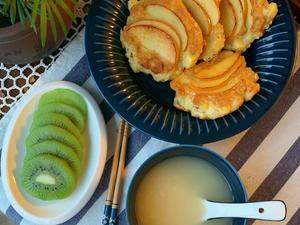 早餐营养💯分的燕麦苹果饼的做法 步骤7