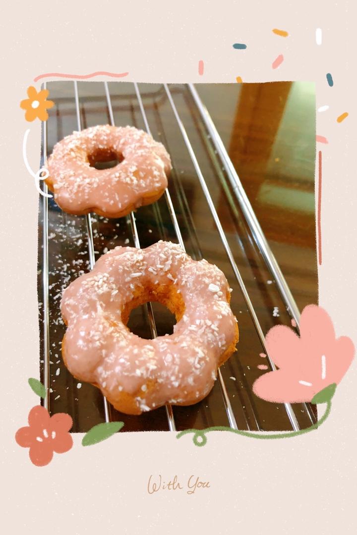 宝宝版海绵甜甜圈蛋糕