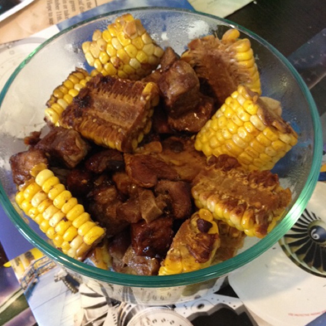 酱烧玉米排骨