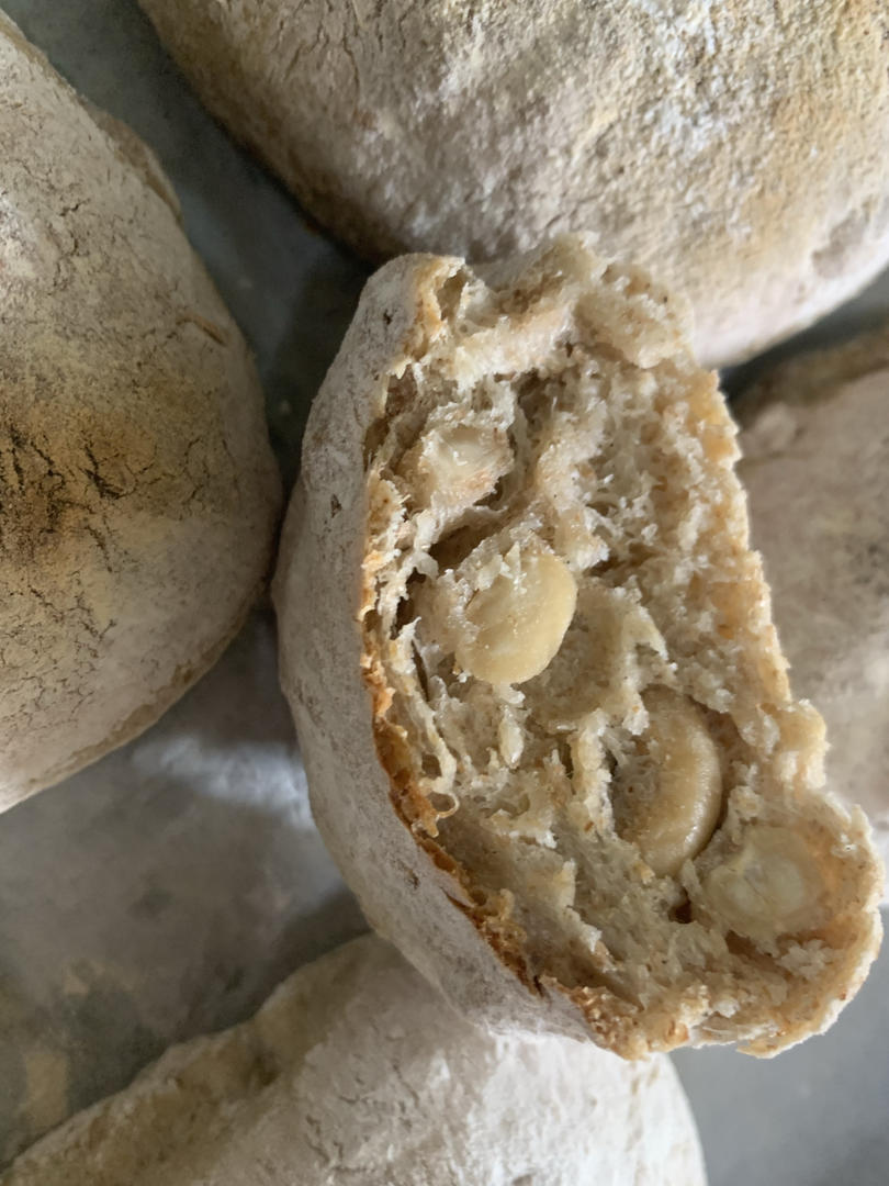 免揉高含水夏巴塔(花椒腰果)