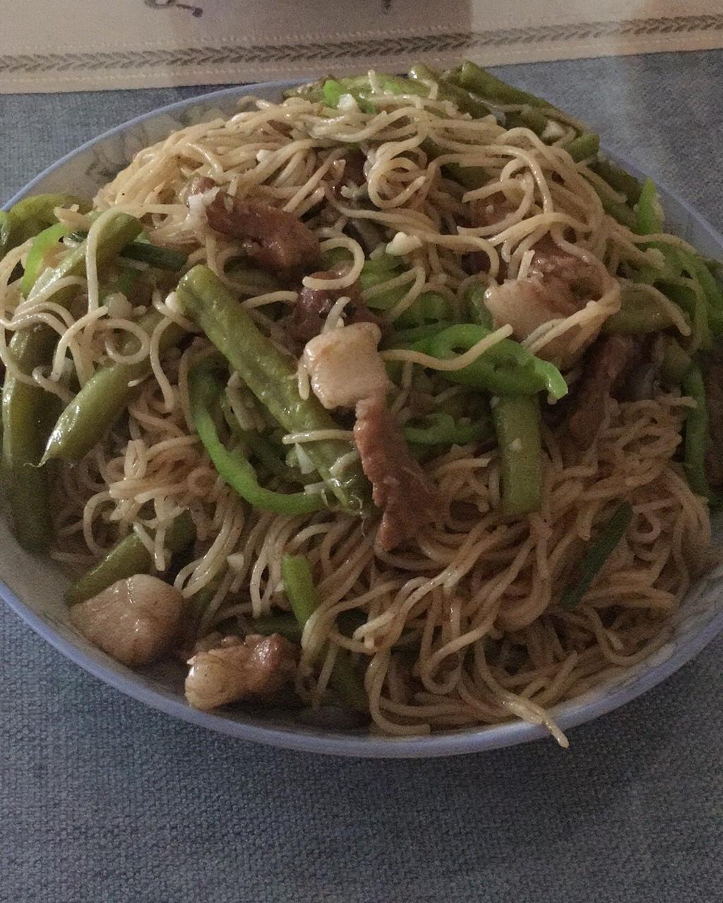豆角焖面