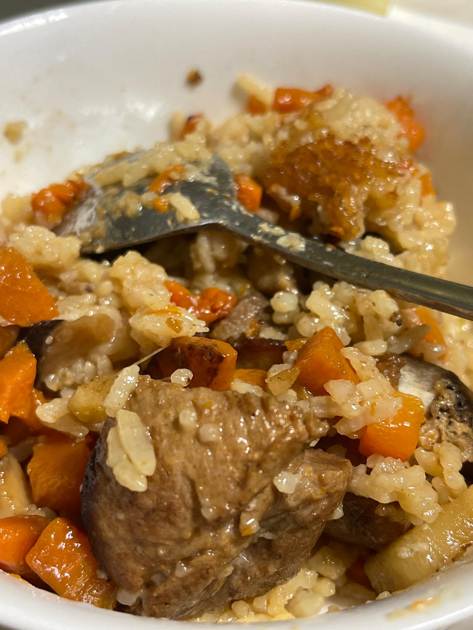 喷香排骨焖饭（爆好吃）