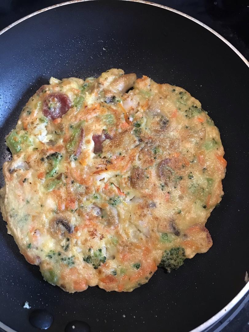 韩式海鲜饼