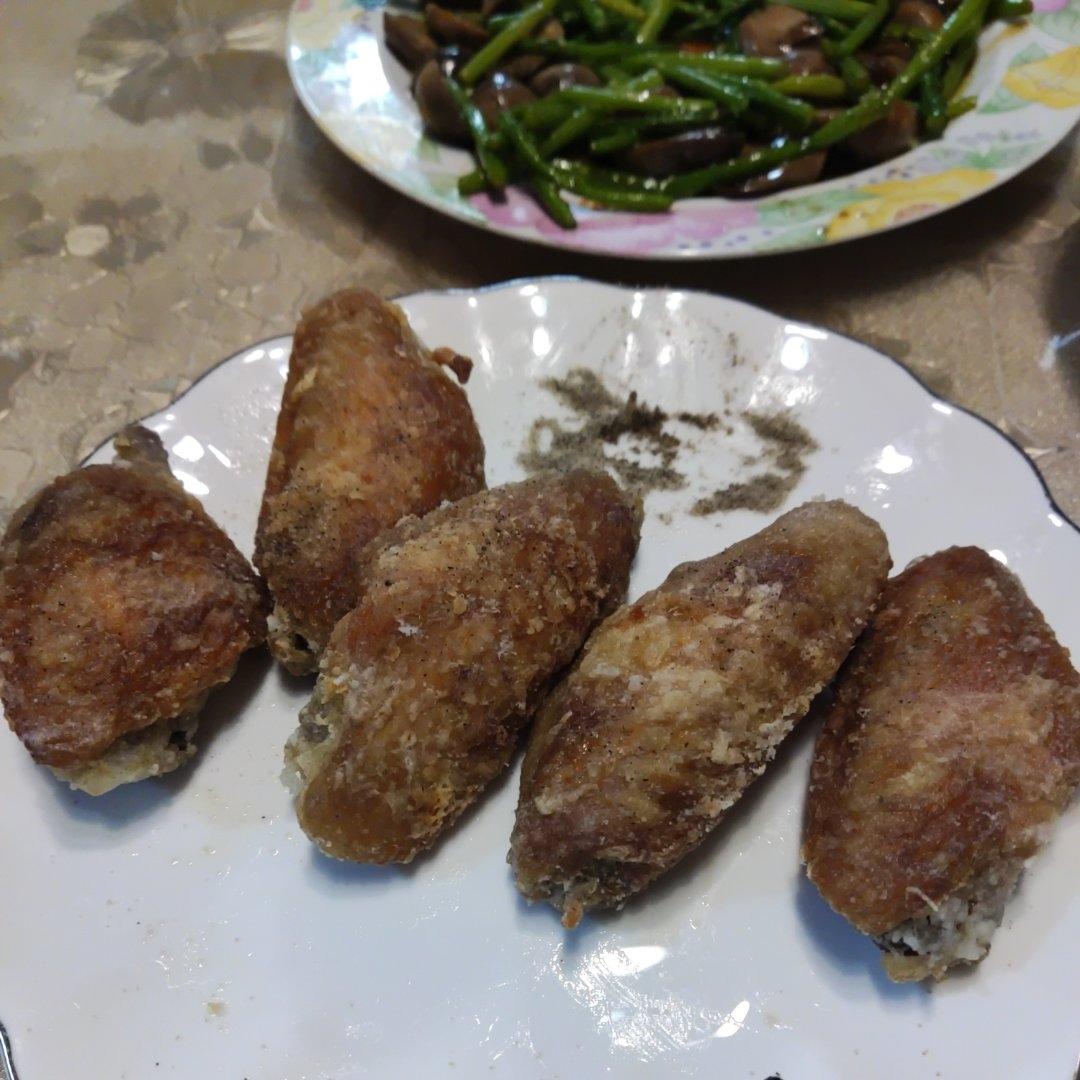 香煎鸡翅