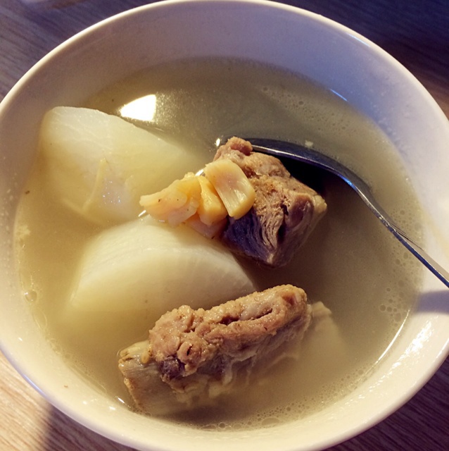 瑶柱排骨萝卜汤