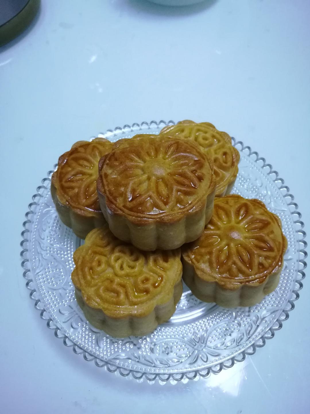 金沙奶黄月饼