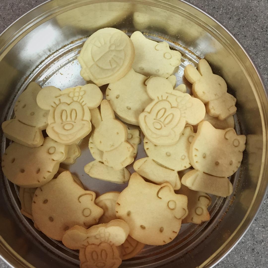 卡通黄油饼干