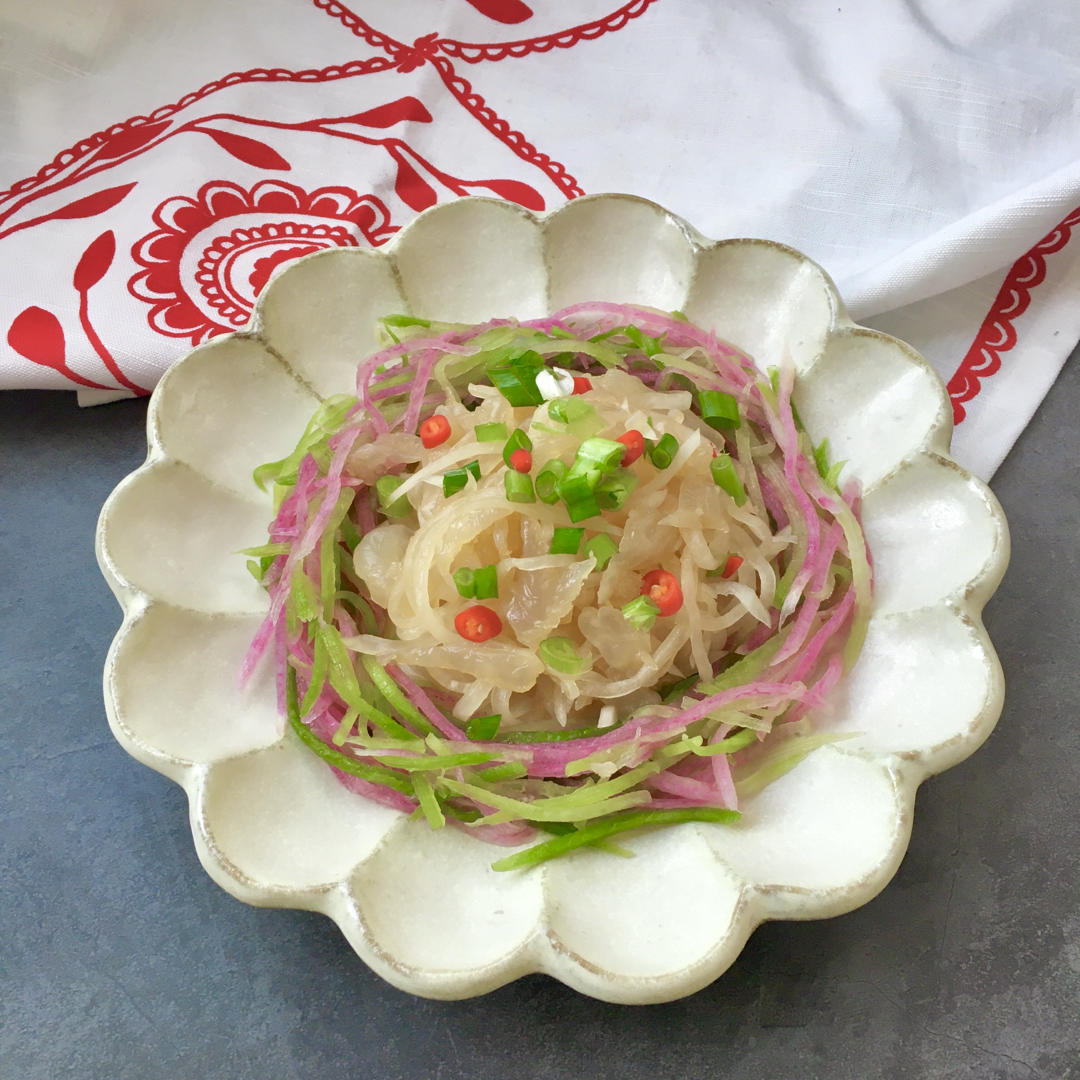 五彩海蜇一窝丝