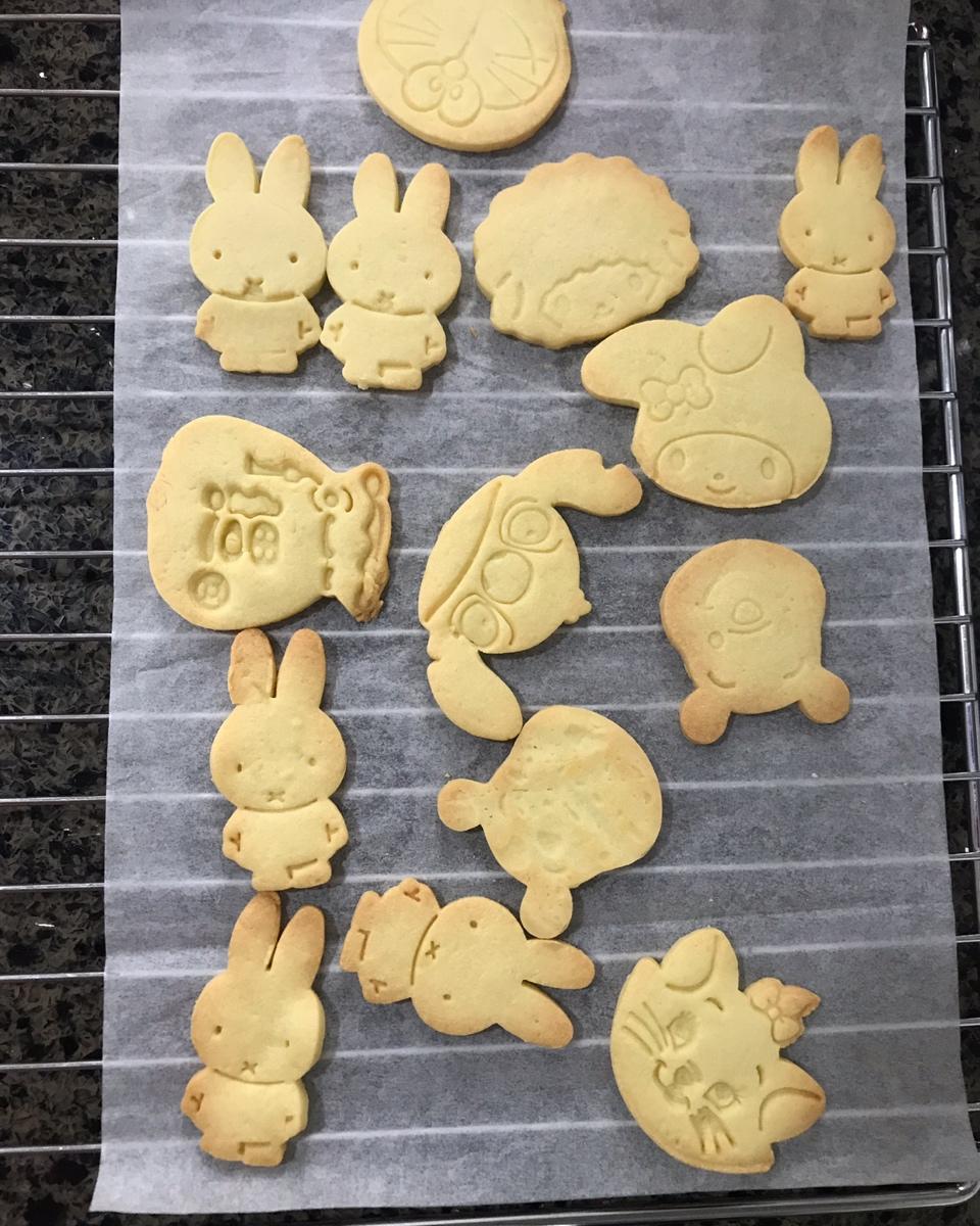 卡通黄油饼干