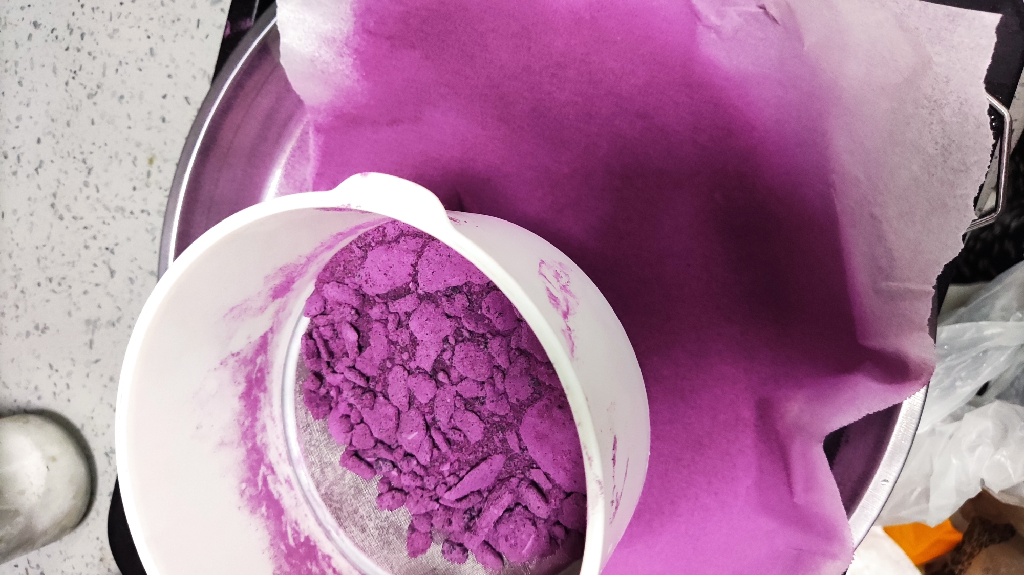 家庭自制健康紫薯粉的做法
