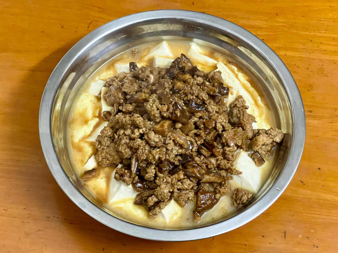 鸡蛋抱豆腐