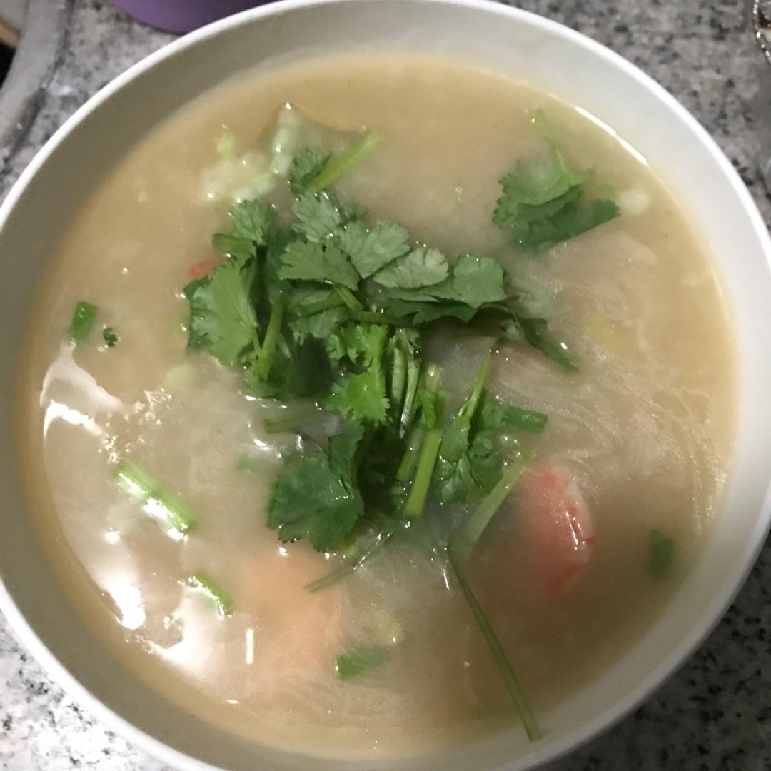 秘制鲜虾粥