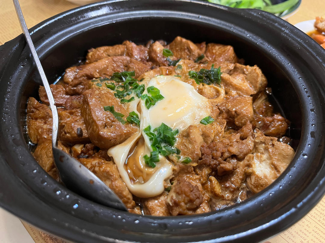 家常红烧肉末豆腐