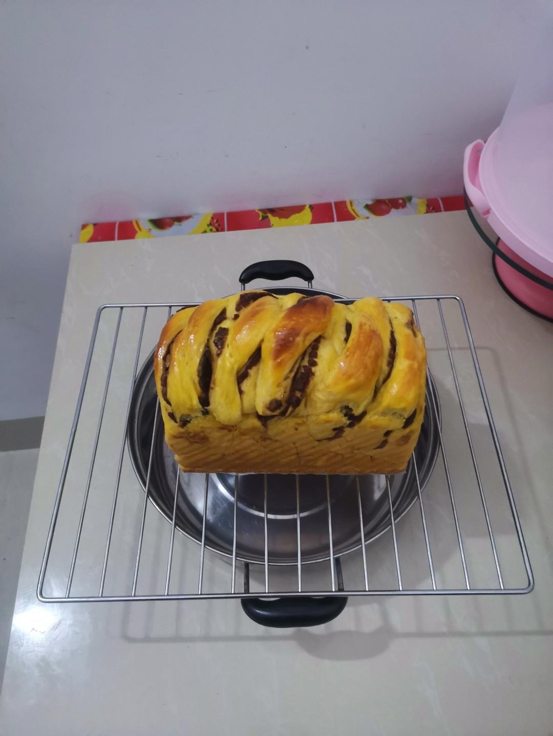 南瓜豆沙吐司