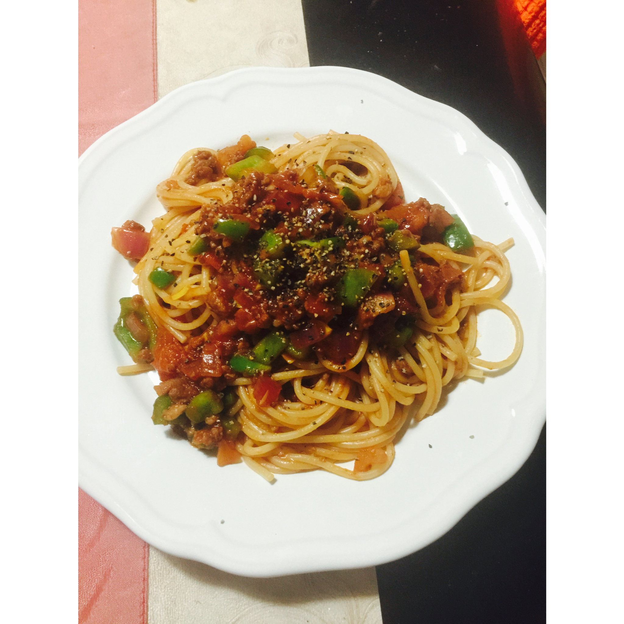 意式番茄肉酱面