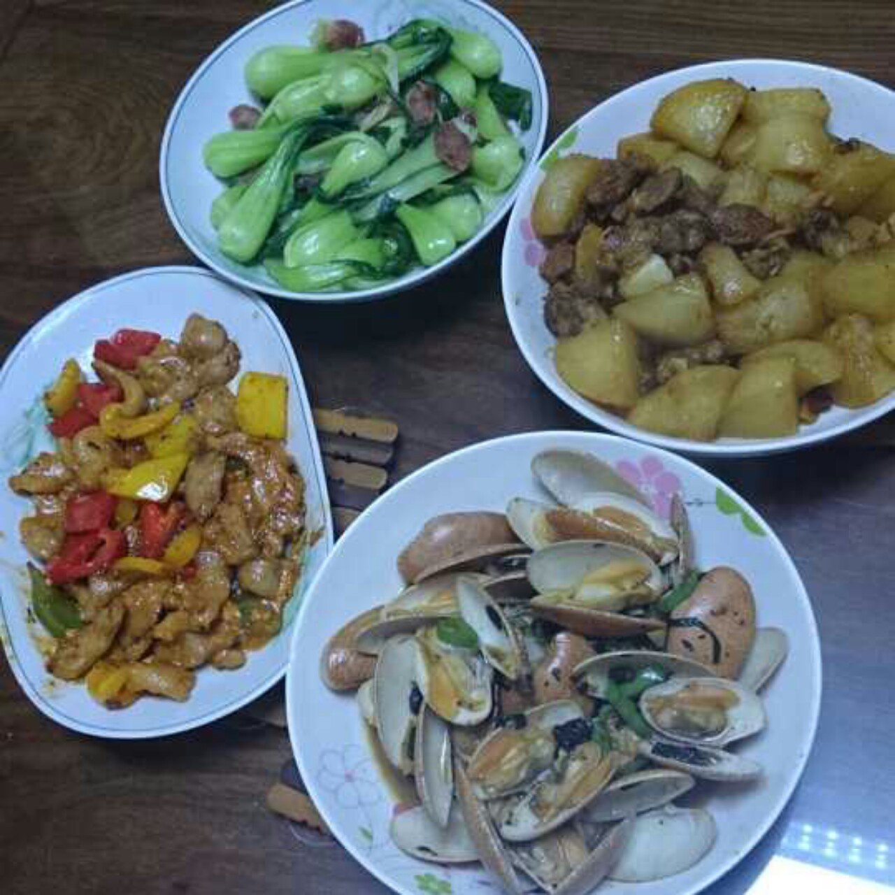 豉椒炒花甲