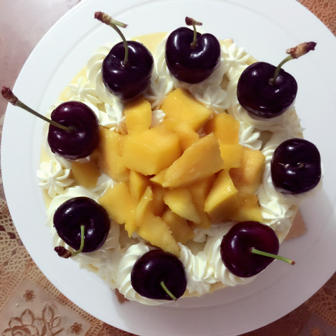 《Tinrry下午茶》教你做芒果流心慕斯（6寸配方）