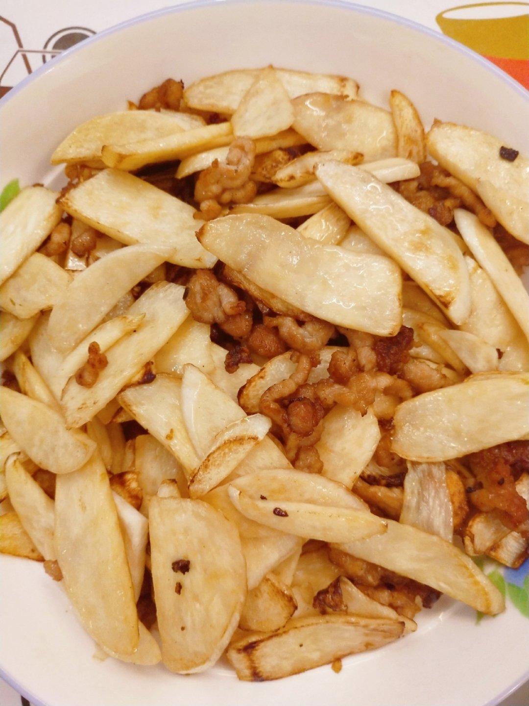 茭白炒肉