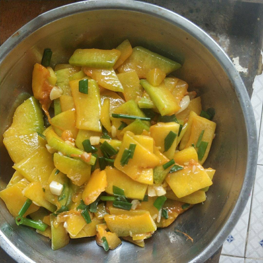 素炒南瓜